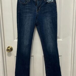 Old Navy Women's Boot Cut Jeans in Dark Indigo